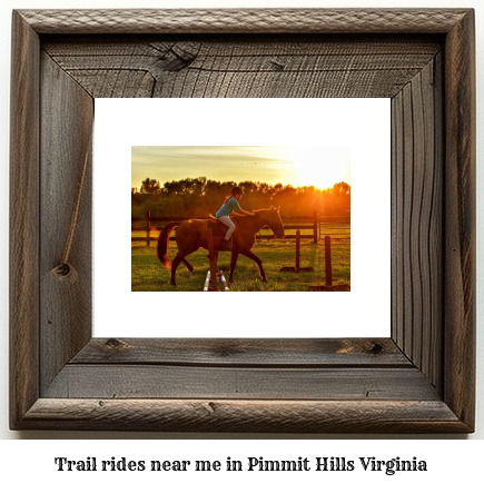 trail rides near me in Pimmit Hills, Virginia